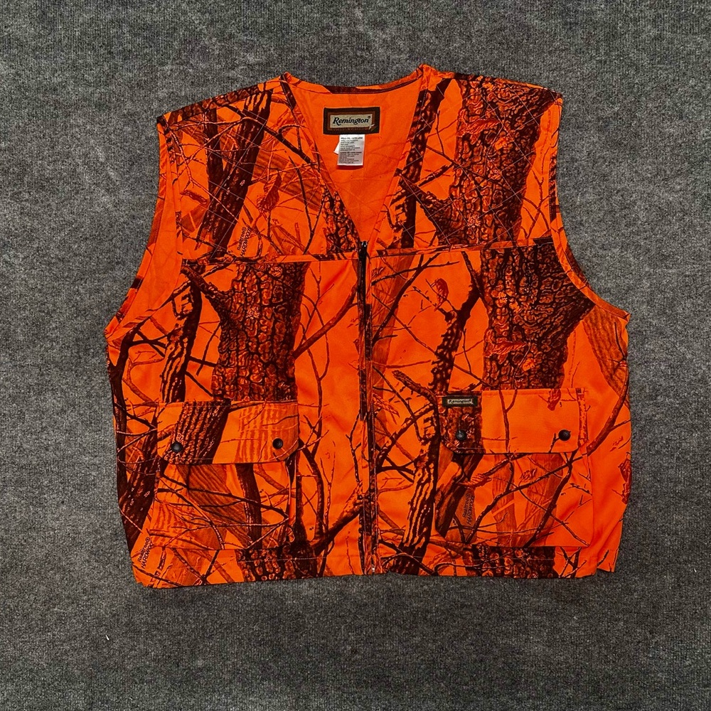 Remington Orange Camouflage Vest